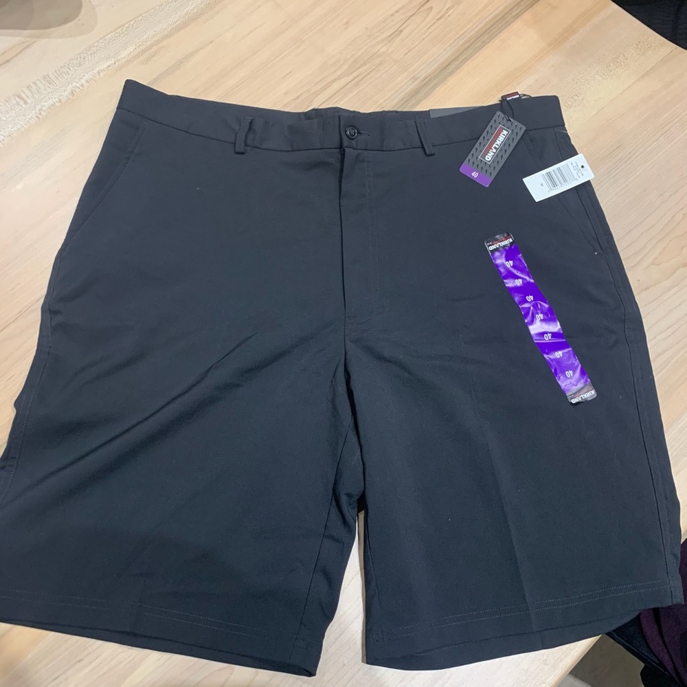 KIRKLAND Men’s Shorts • NWT • Black size 40